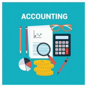 coloured accounting background design 1151 88