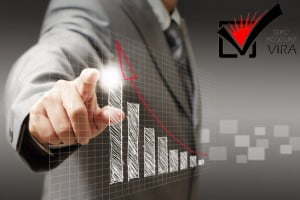 مالی 300x200 - businessman hand touch virtual graph,chart, diagram